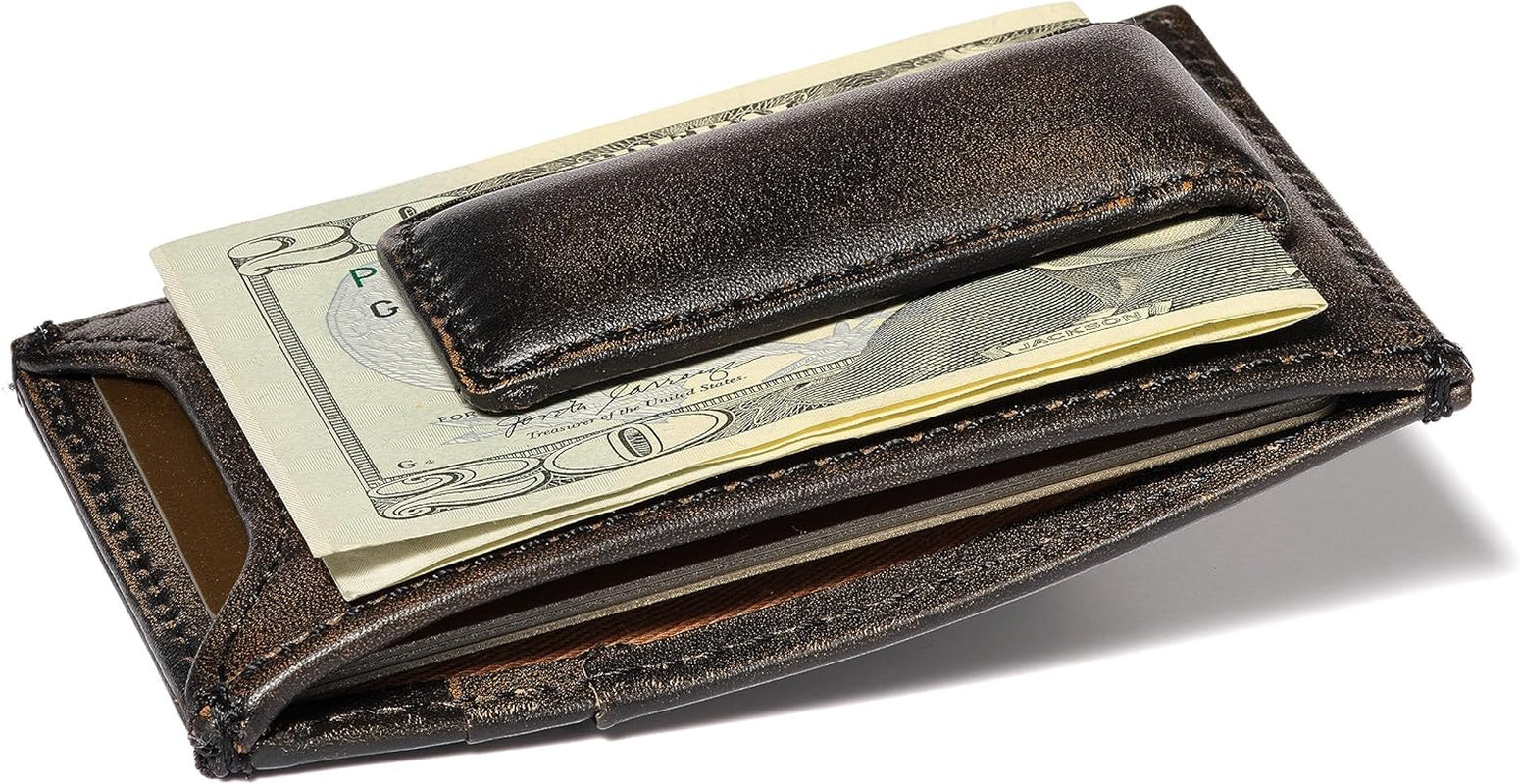 Bass Fish Money Clip Wallet | Slim Card Holder | Super Strong Magnet Men'S Wallet | Front Pocket Wallet (Bass Fish)